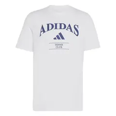 Теннисная футболка Adidas Heritage Tennis Graphic - white