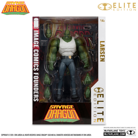 Фигурка Дракон из комикса Savage Dragon McFarlane Elite Edition