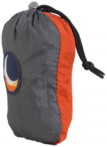 Картинка сумка складная Ticket to the Moon eco bag large Dark Grey/Orange - 2
