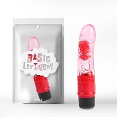 Розовый вибратор-реалистик 7 Inch Realistic Vibe - 18 см. - 