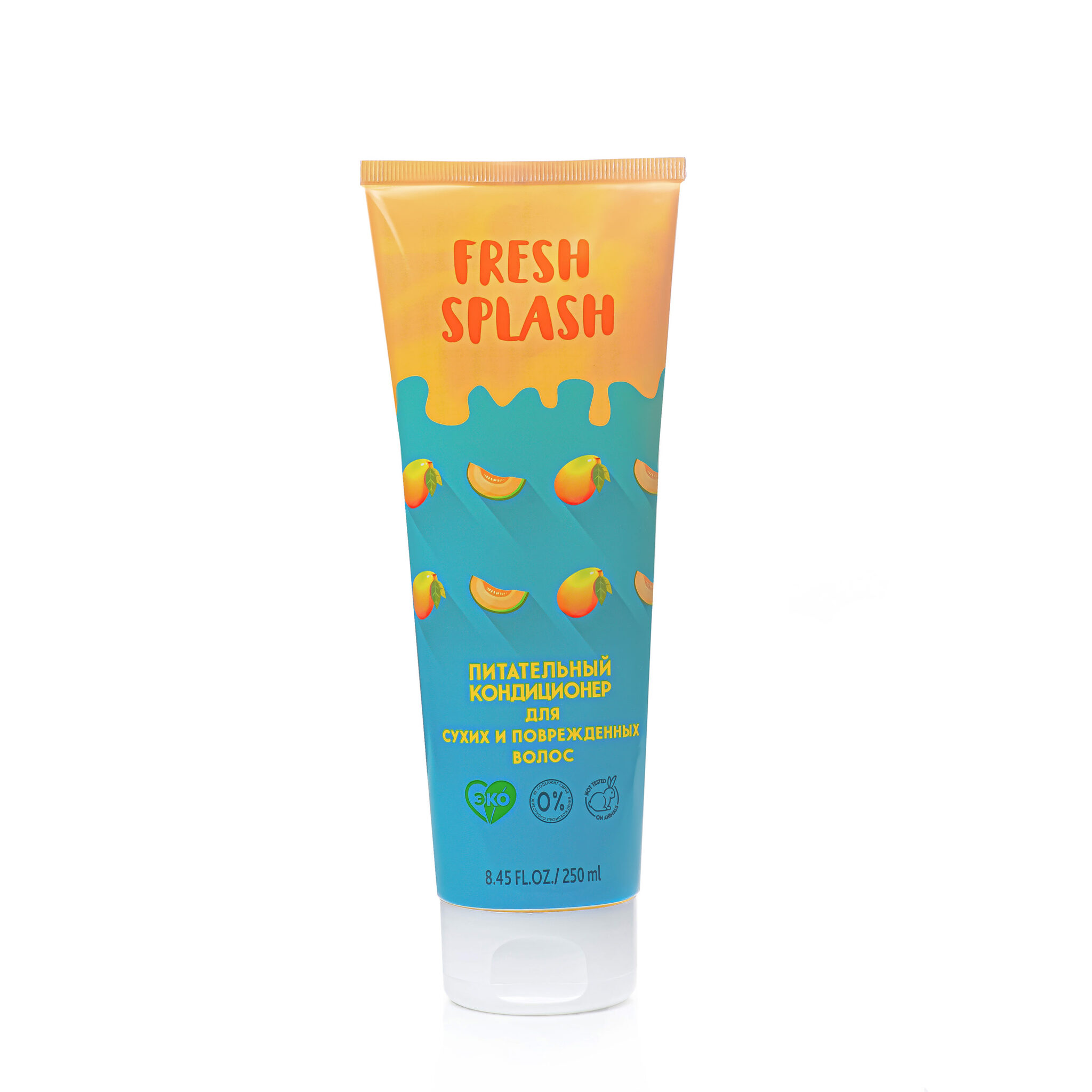 Bio World Fresh Splash Кондиционер питательный для сухих и поврежденных волос , 250 мл