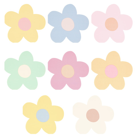 Салфетки в форме цветка 