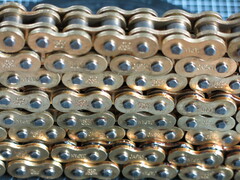 Цепь DID 520 hv 120 звеньев сальниковая усиленная для мотоцикла 200-300сс