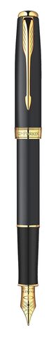 Набор подарочный Parker Sonnet Essential, Matte Black GT (1935164)