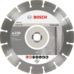 Алмазный диск Standart For Concrete 230-22 Bosch 2608603243/1