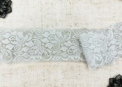 Кружево стрейч, ш. 6 см, молочный