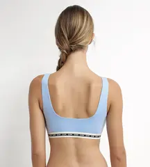 Бюстгальтер-топ без косточек DIM 0DD8 | Лазурно-Голубой