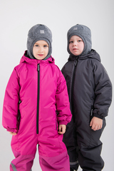 Шлем утепленный "Темно-серый меланж"