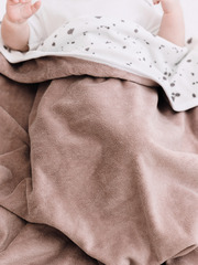 Двусторонний велюровый плед Mjölk Desert Rose