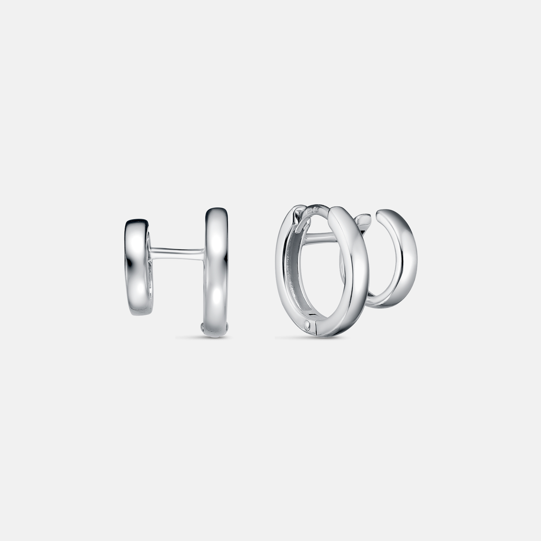 Серьги Минимализм дуо