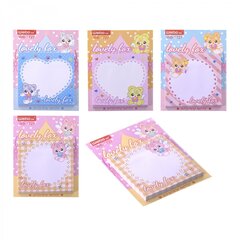 
          Блок для записей с клеевым краем, Alingar, 75*75 мм, 50л., "Lovely fox", пакет с европодвесом, картонная коробка 24 шт.