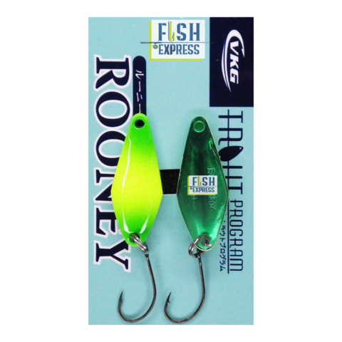 Блесна колеблющаяся на форель VKG ROONEY 2.2гр #043
