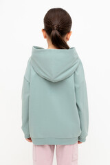 джемпер  для девочки  КР 302676/голубой прибой