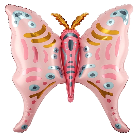 Фигура Бабочка розовая, 91 см
