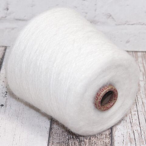 Кидмохер на полиамиде PURA LANA ITALIA / MARZIA 900 белый молочный