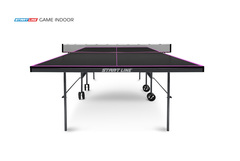 Стол теннисный Game с сеткой Черный