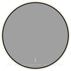 Aquanet 367666 Зеркало Контур D 1000 LED ТХ, антипар, цв. черный (367666) фото