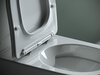 Ceramica Nova Star CN1904 Напольный пристенный унитаз с бачком с ультра тонким сидением с функцией плавного закрытия, цвет: белый