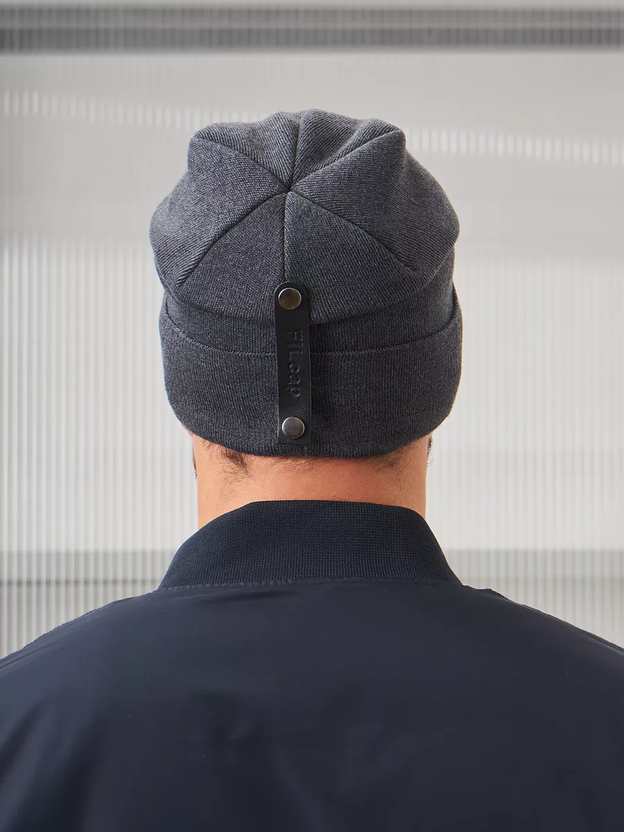 Шапка бини зимняя весенняя с флисом