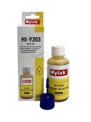Чернила HI-Y203 для HP 72 - C9373A (100 мл, yellow) Gloria™ MyInk