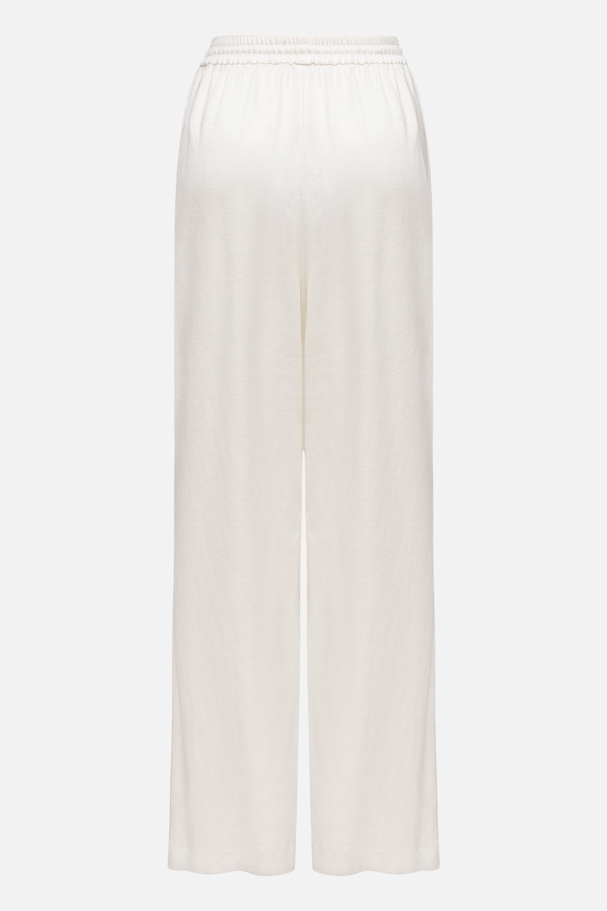 Брюки из купры на резинке