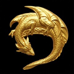 Силиконовый молд Дракон 077