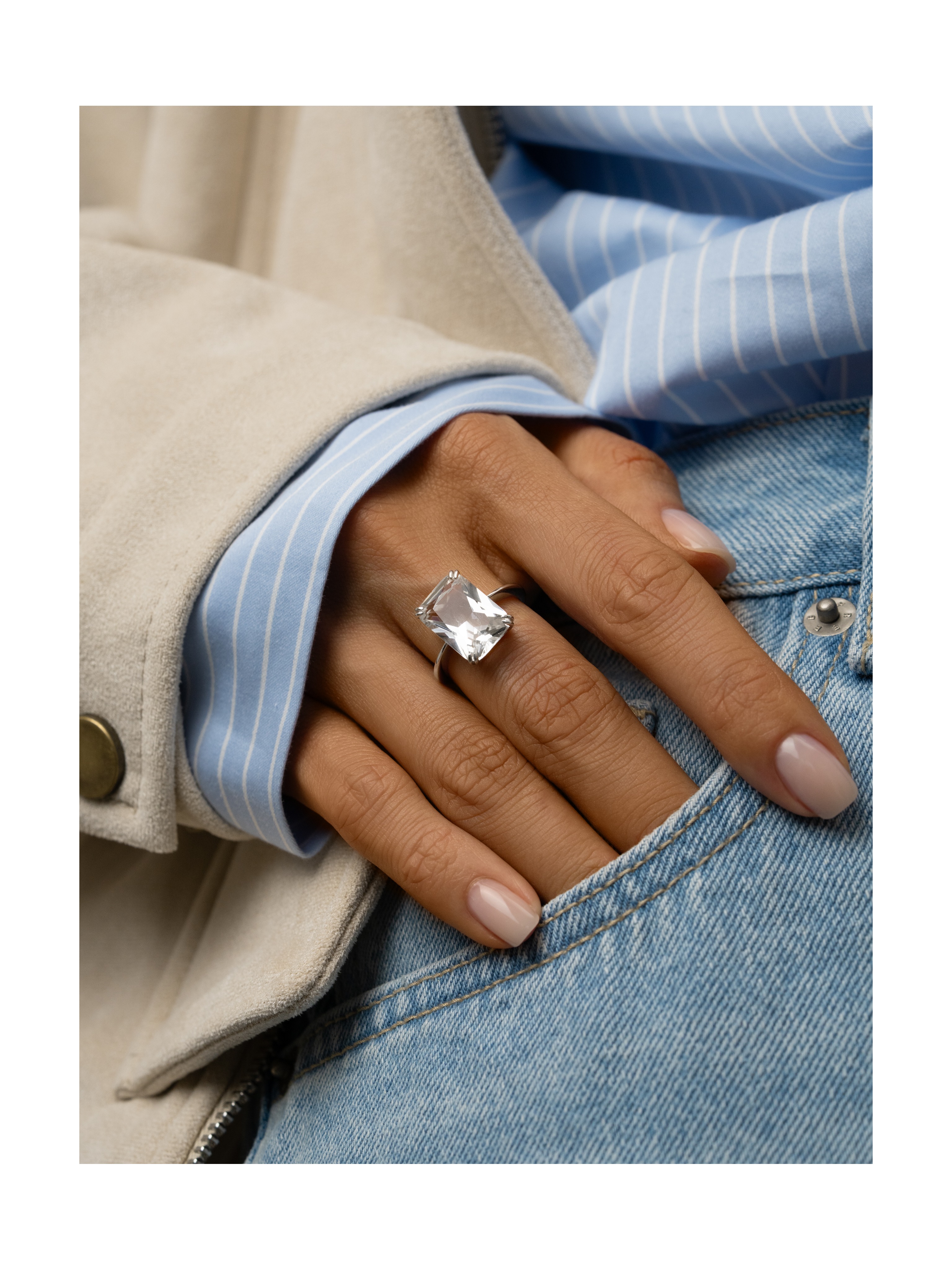 Кольцо Хрусталь