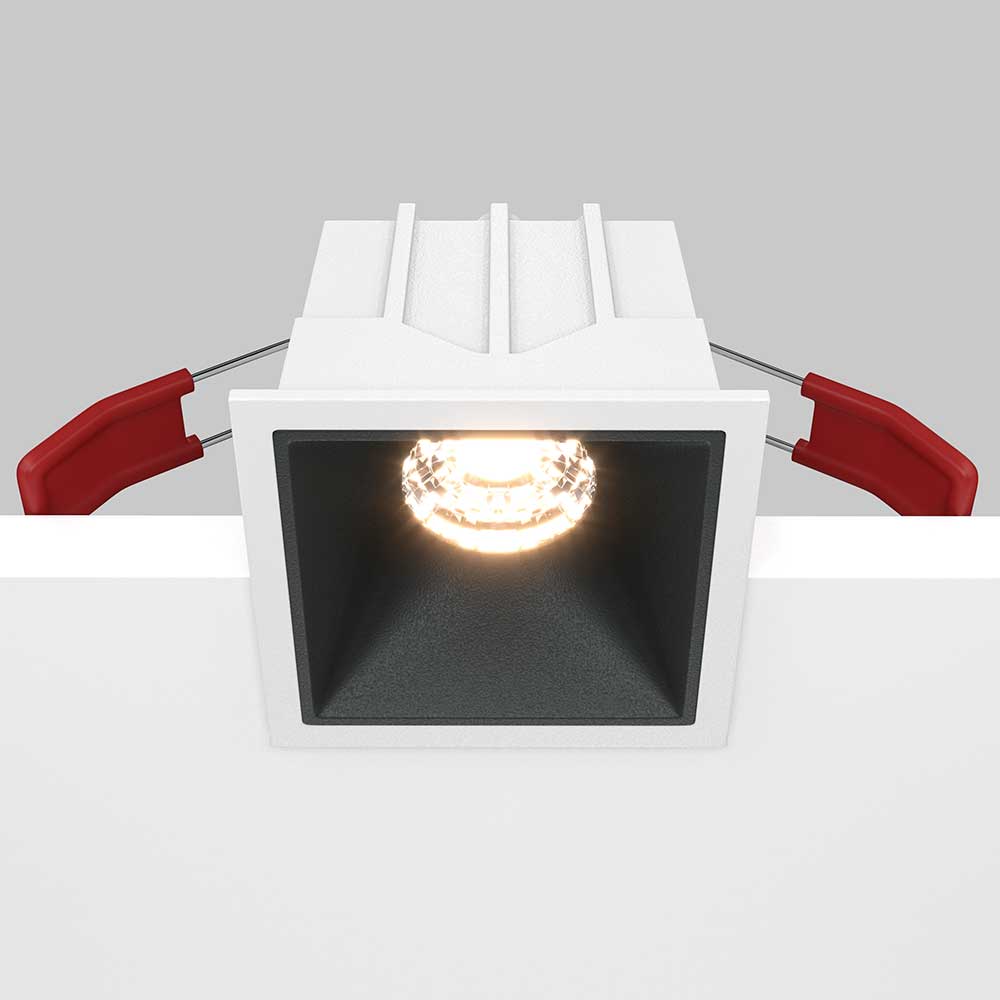 Встраиваемый светильник Maytoni Alfa LED DL043-01-10W3K-SQ-WB