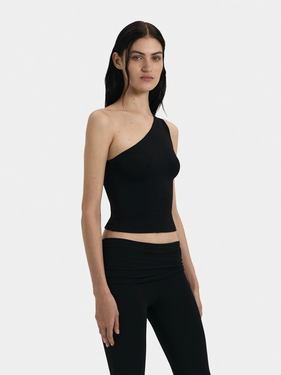 

Топ асимметричный Base Slim, Черный