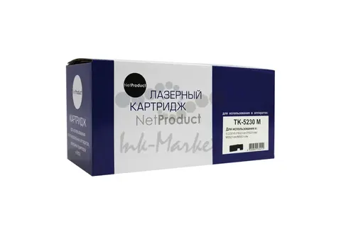 Тонер-картридж NetProduct (N-TK-5230M) для Kyocera P5021cdn/M5521cdn, M, 2,2K