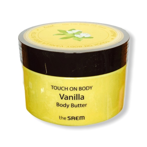 the SAEM TOUCH ON BODY Vanilla Body Butter 200ml