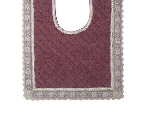 Коврик для унитаза 50х60 Old Florence Buratto розовый