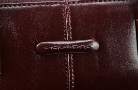 Сумка для ноутбука Piquadro Blue Square, коричневый, кожа натуральная (CA4021B2/MO)