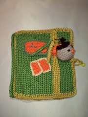 Toxunma kitab “Aa” \ Knitted book “Aa”