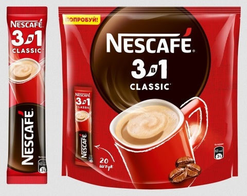 Nescafe 3в1 classic 20