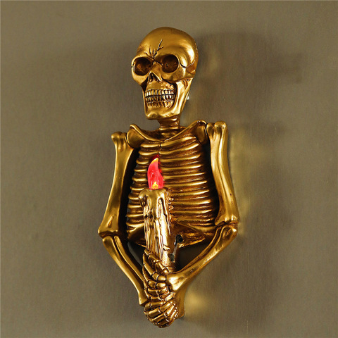 Хэллоуин настенный светильник Скелет