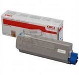 OKI C610 тонер-картридж cyan голубой (44315323, 44315307 ) ресурс 6000 копий.