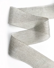 Лента декоративная, цвет: светло-серый, ширина 50 мм