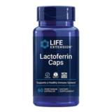 Лактоферрин, Lactoferrin Caps, Life extension, 60 вегетарианских капсул 1