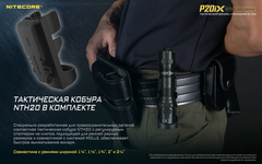 Фонарь Nitecore P20IX 4000 lm
