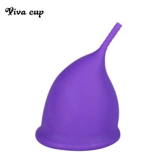 Viva Cup анатомической формы. Фиолетовая