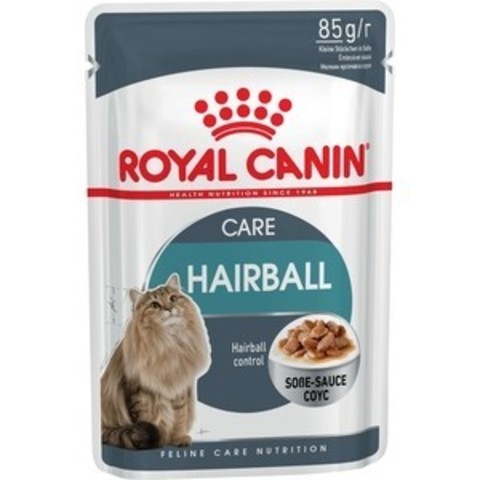 Royal Canin Hairball Care пауч для кошек для выведения комков шерсти 85г