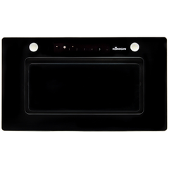 Вытяжка Konigin Falcon Black Glass 50, встраиваемая, сенсорное управление, чёрная, 1000 м3/ч