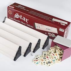 STAR LUX PLASTIC RUMMY SET