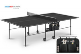 Стол теннисный Olympic с сеткой Black фото №0