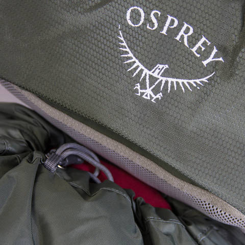 Картинка рюкзак туристический Osprey Aether AG 70 Adirondack Green - 10