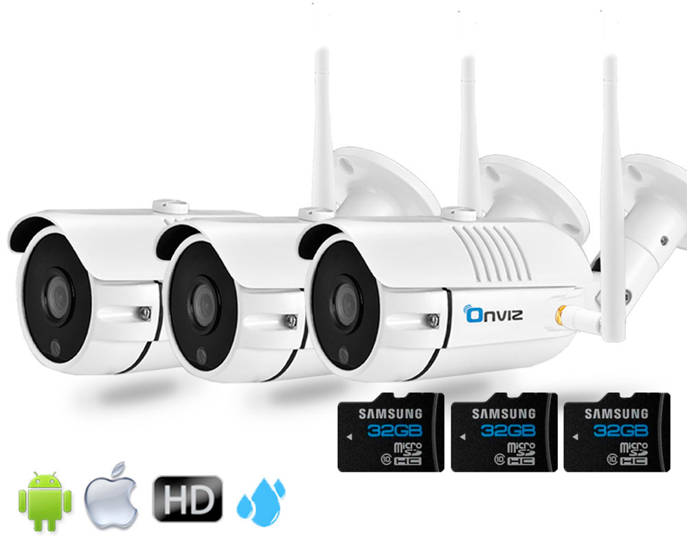 Комплекты видеонаблюдения (IP Wi-Fi камеры NEW) Комплект из 3-х Уличных Wi-Fi  камер глав3.jpg