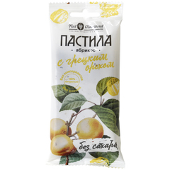 Пастила фруктовая из абрикоса с грецким орехом, 50 г