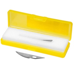 OLFA 6 мм, для ножа, закругленные лезвия (OL-KB4-R/5)