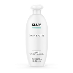 KLAPP  Тоник без спирта  CLEAN&ACTIVE  Tonic without Alcohol, 250 мл